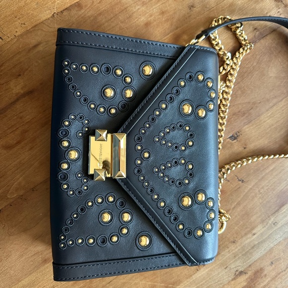 Michael Kors navy blue shoulder bag - Picture 3 of 8
